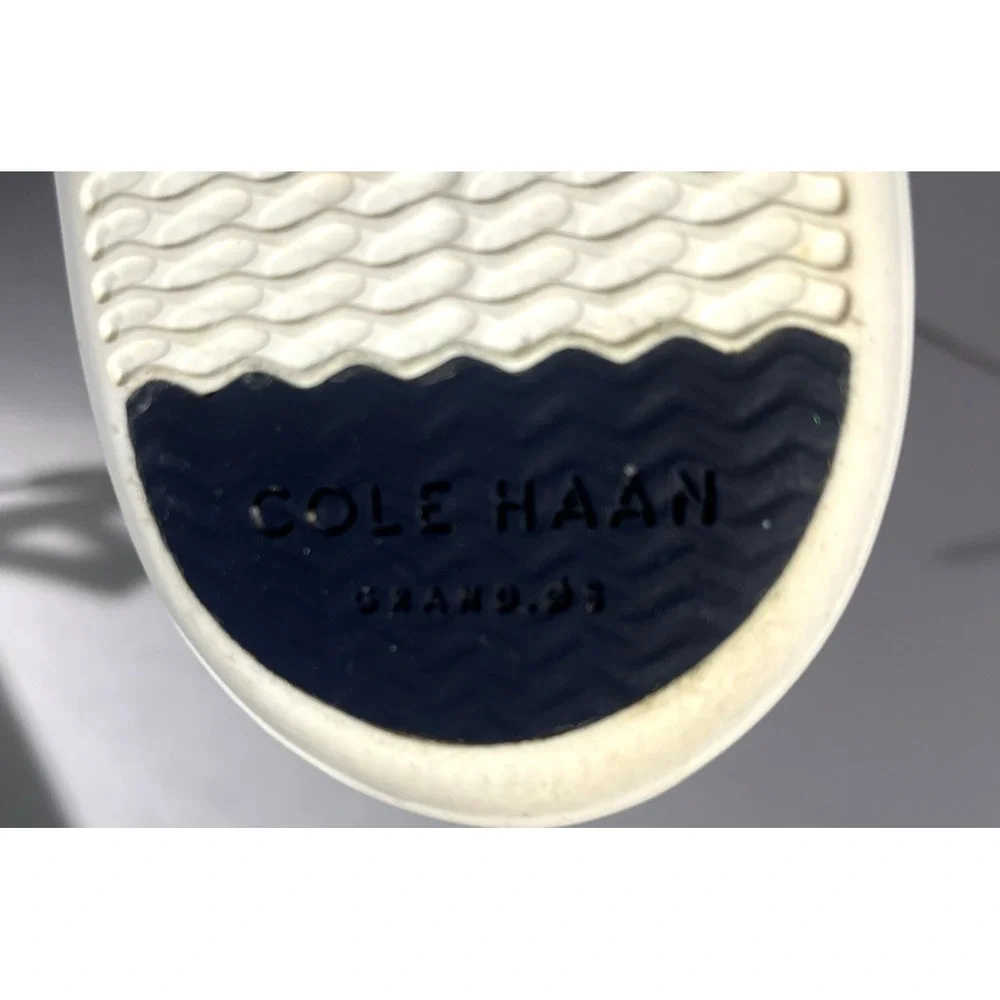 Cole Haan Grand Crosscourt II Women's 7.5B Dark Blue Denim Polka Dot Sneakers